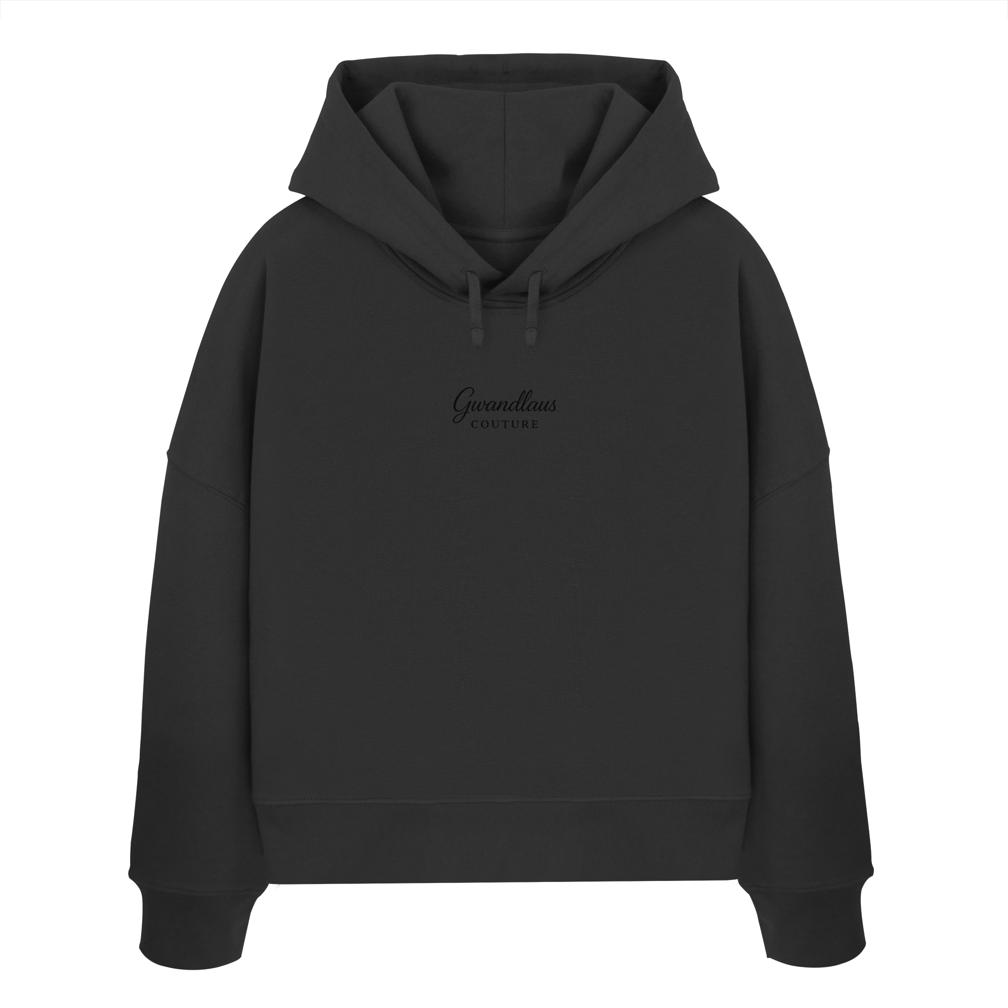 Crazy Duck - Womens Organic Boxcut Hoodie