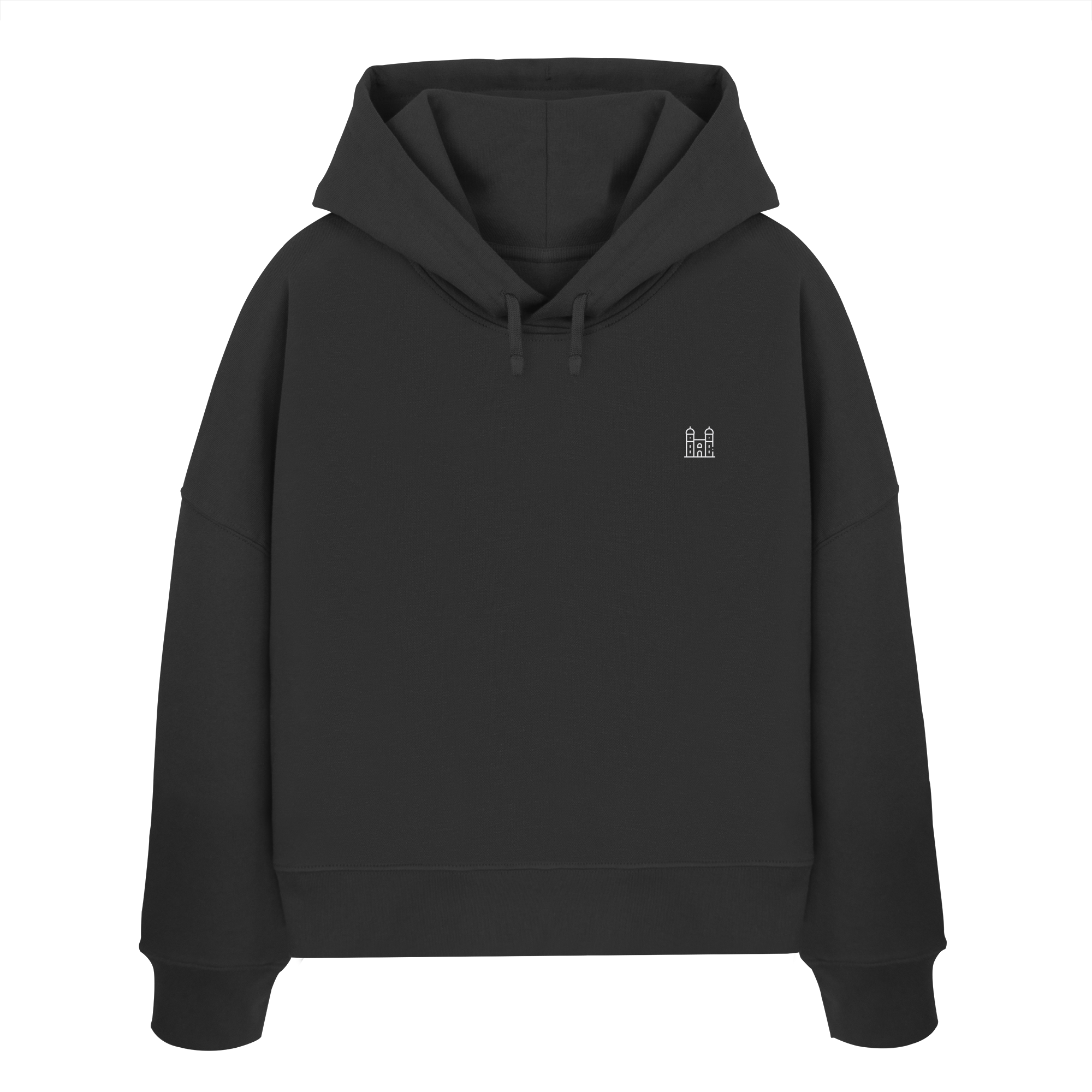 Womens Boxcut Hoodie - Church
