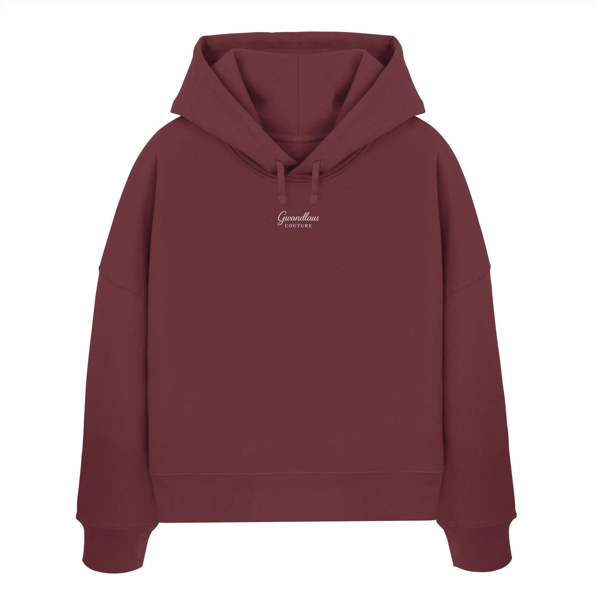 Womens Organic Boxcut Hoodie - Gwandlaus Stick