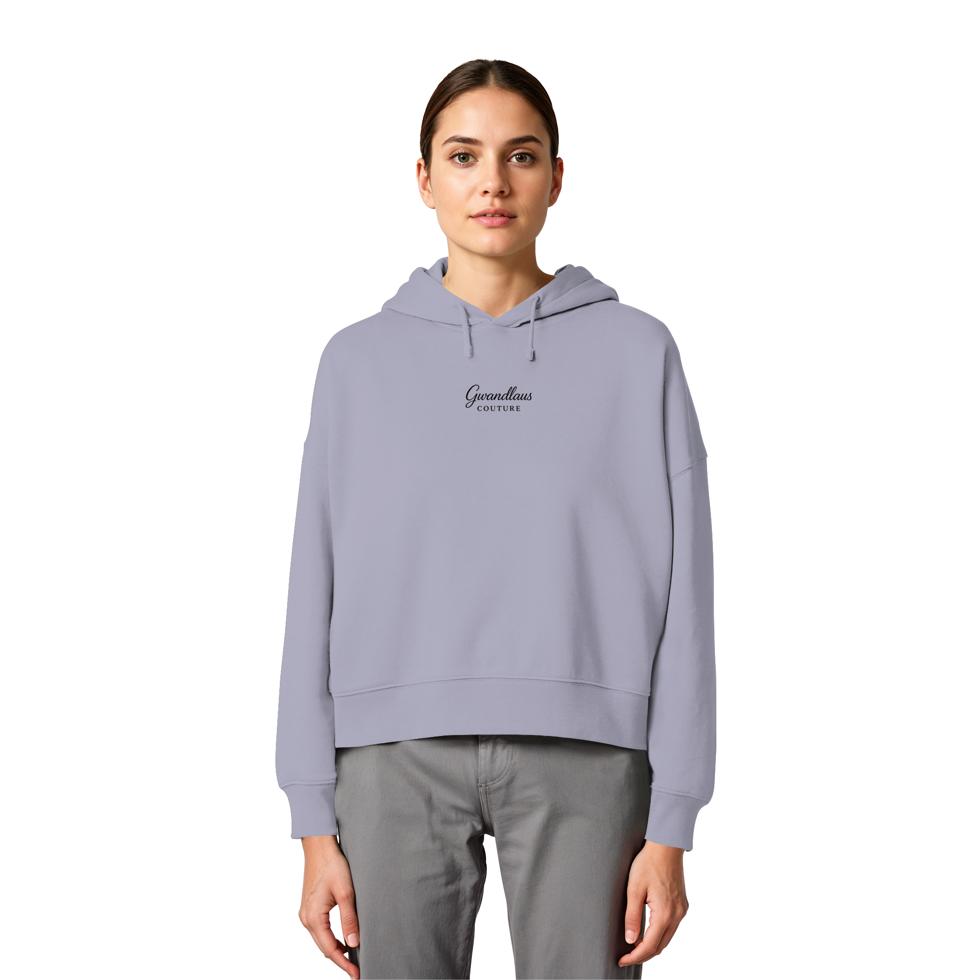 Bavarian Records  - Womens Organic Boxcut Hoodie