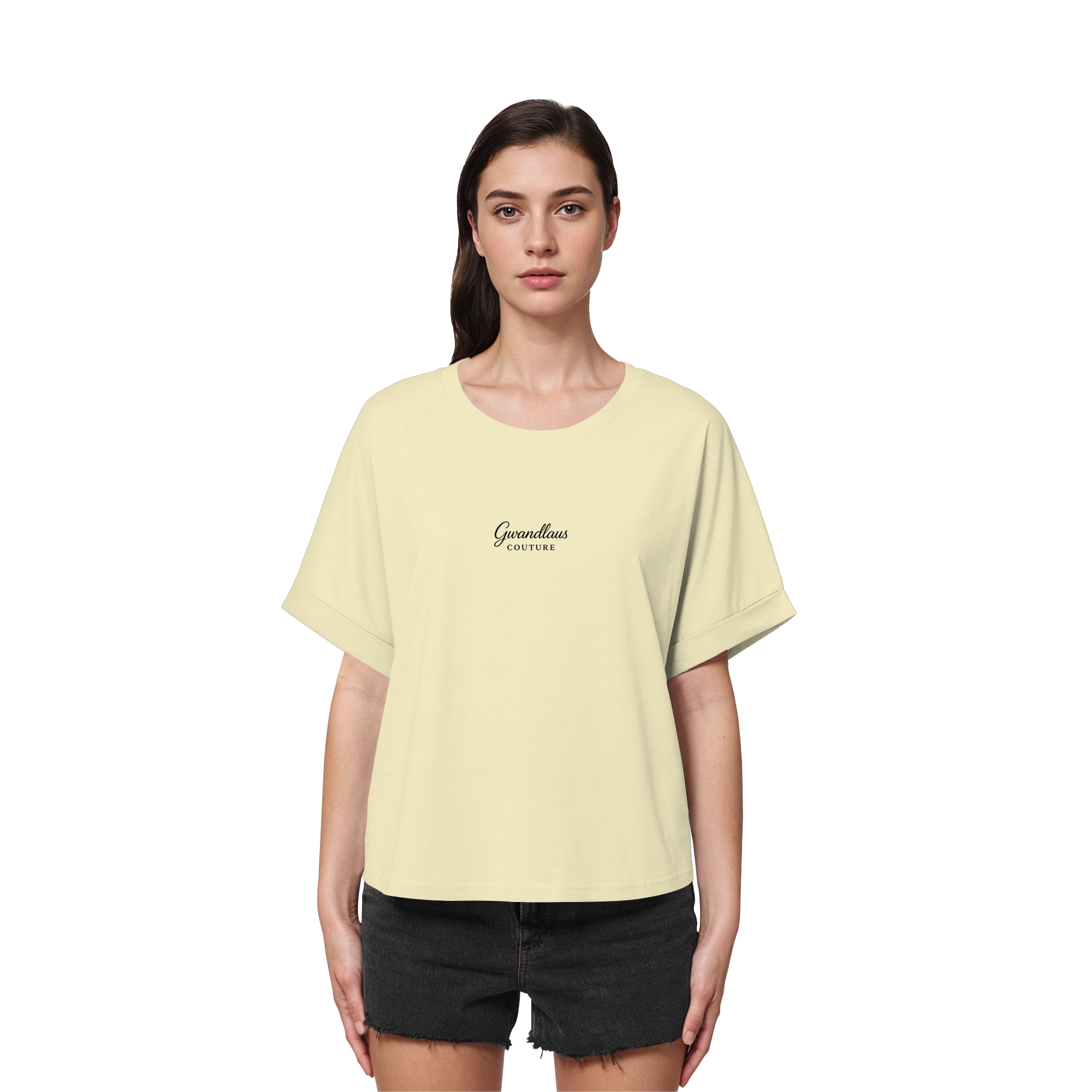 Bavarian Records  - Womens Organic Rolled Sleeves T-Shirt