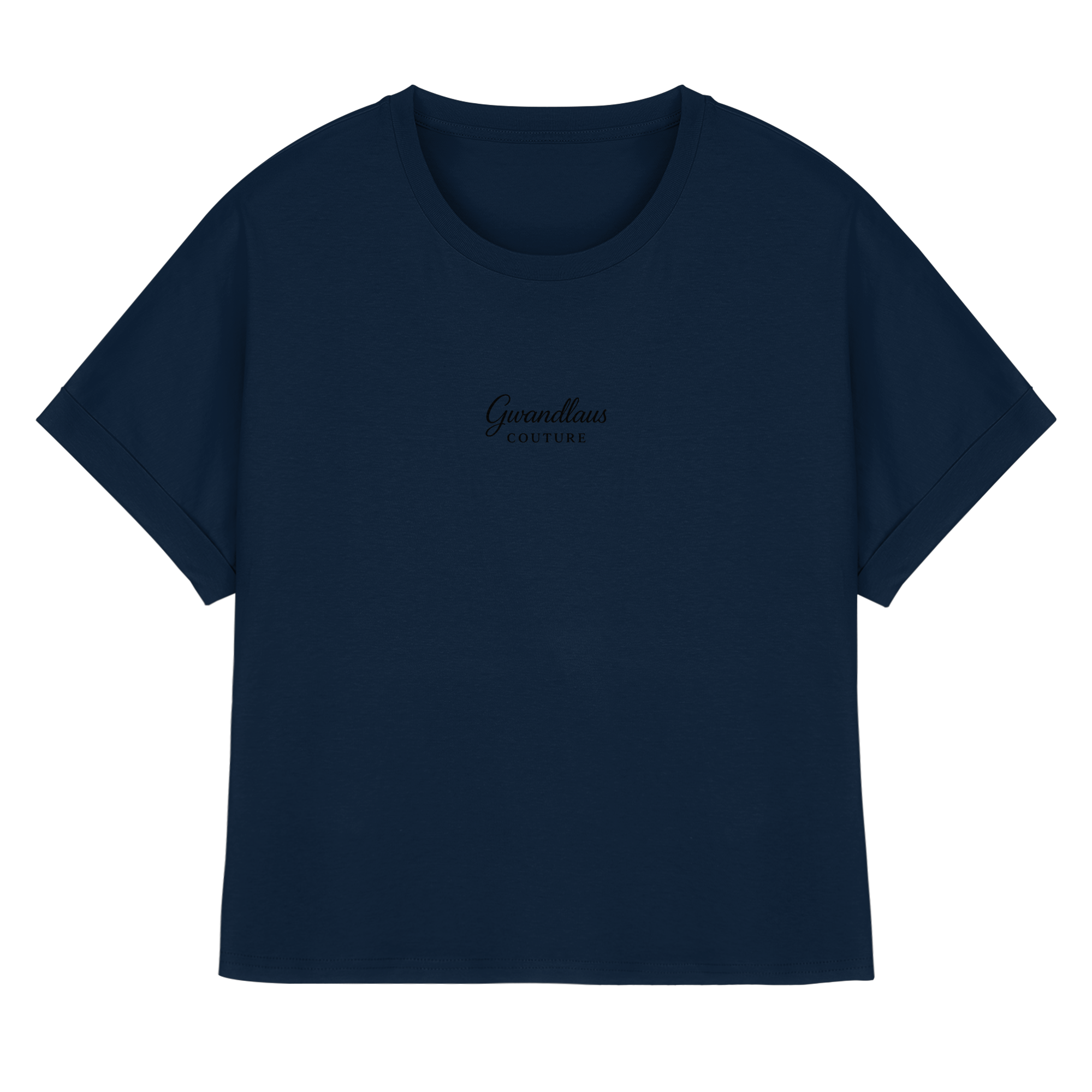 Ente süßsauer - Womens Organic Rolled Sleeves T-Shirt