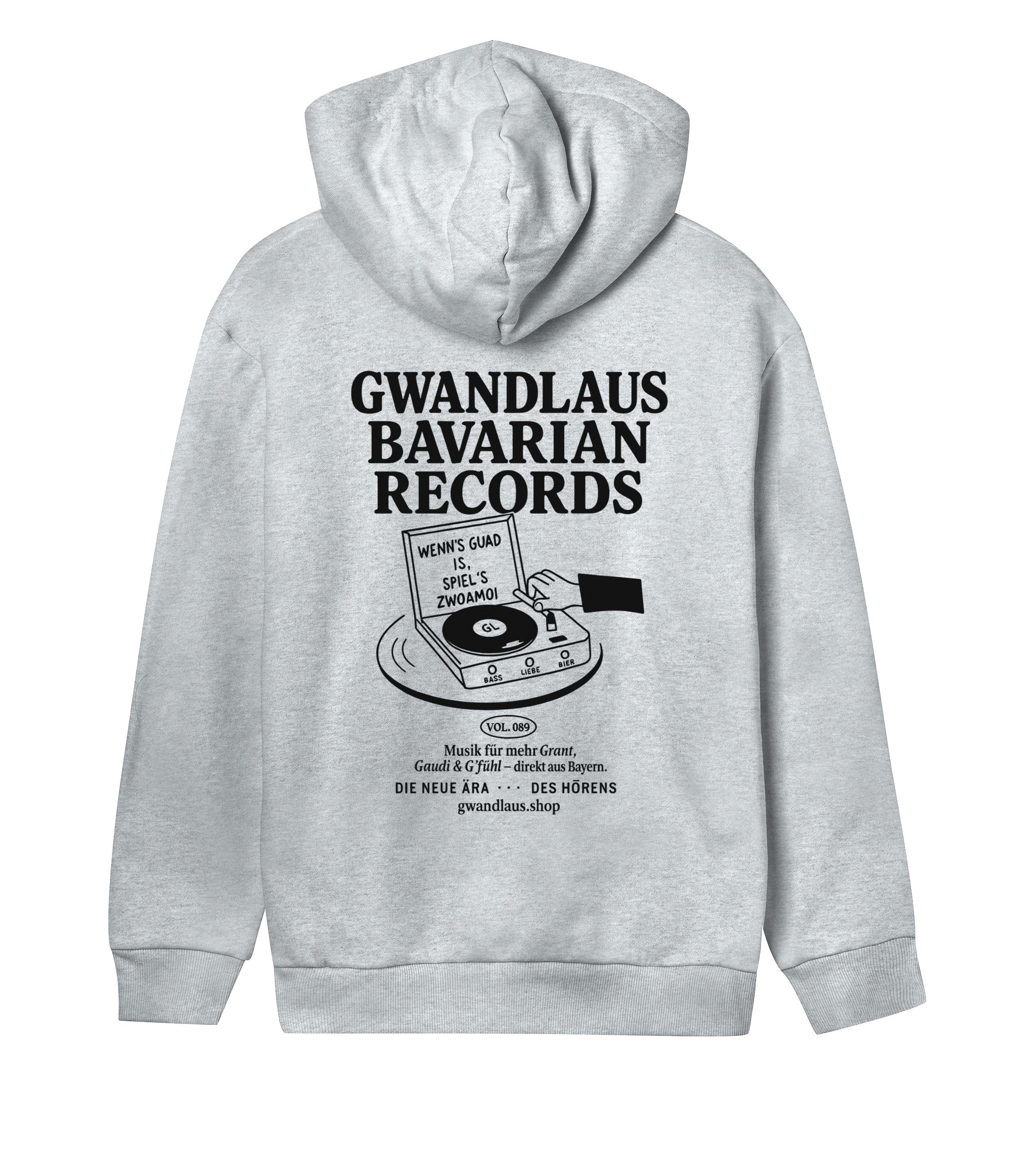 Womens Regular Hoodie Bavarian Records