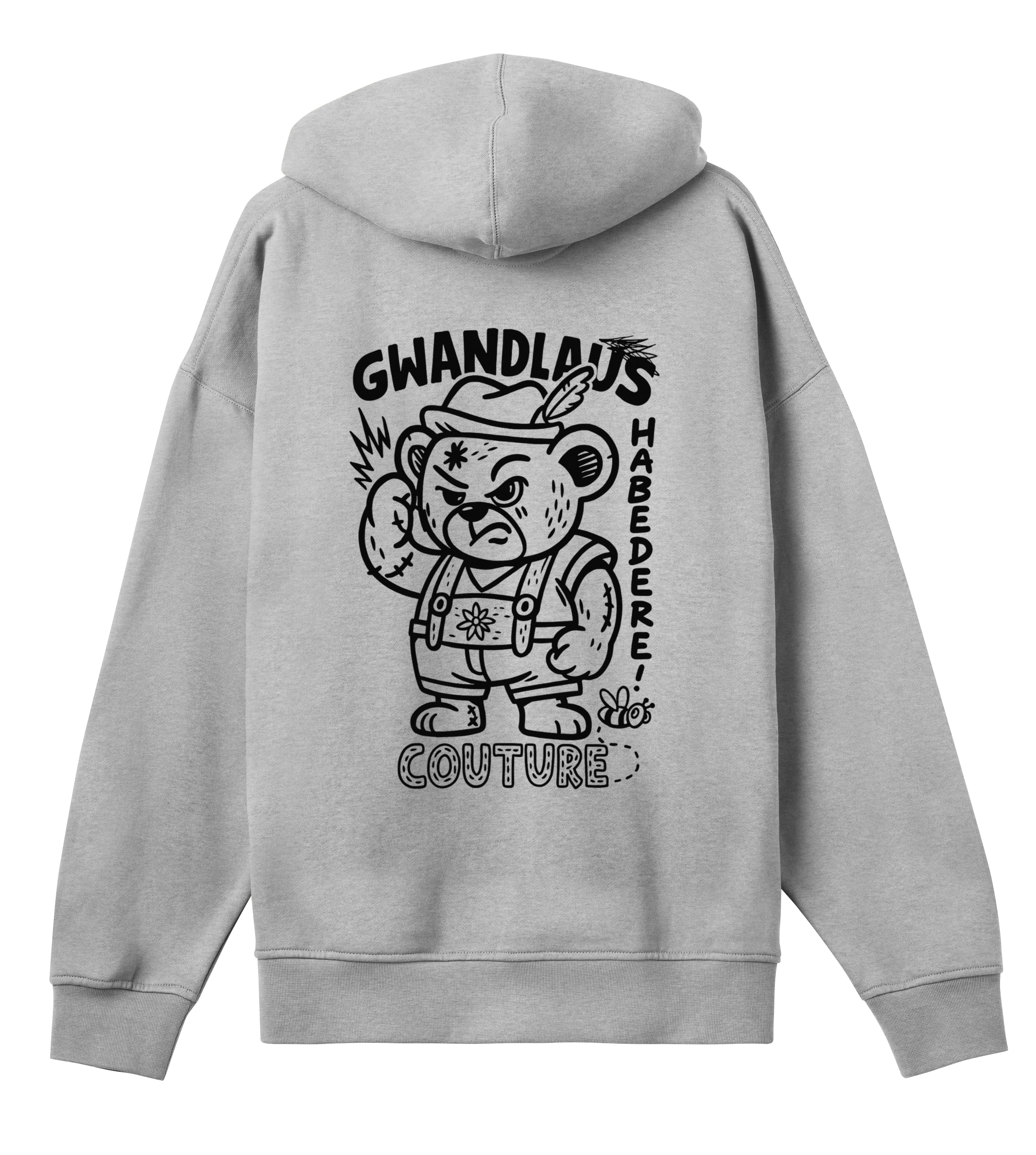 Mens Boxy Hoodie Watschnbääär