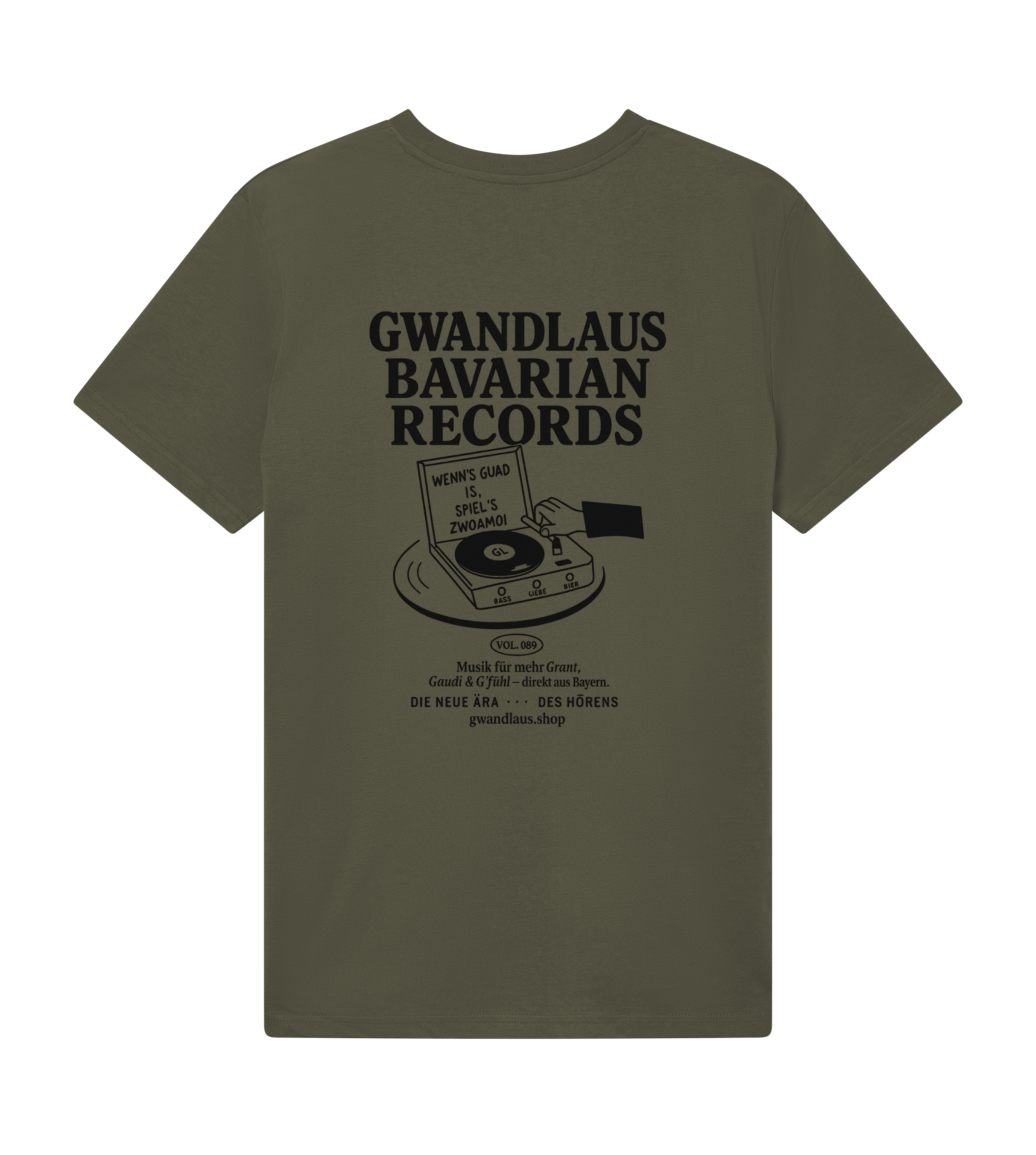 Mens Crafter Tee Bavarian Records