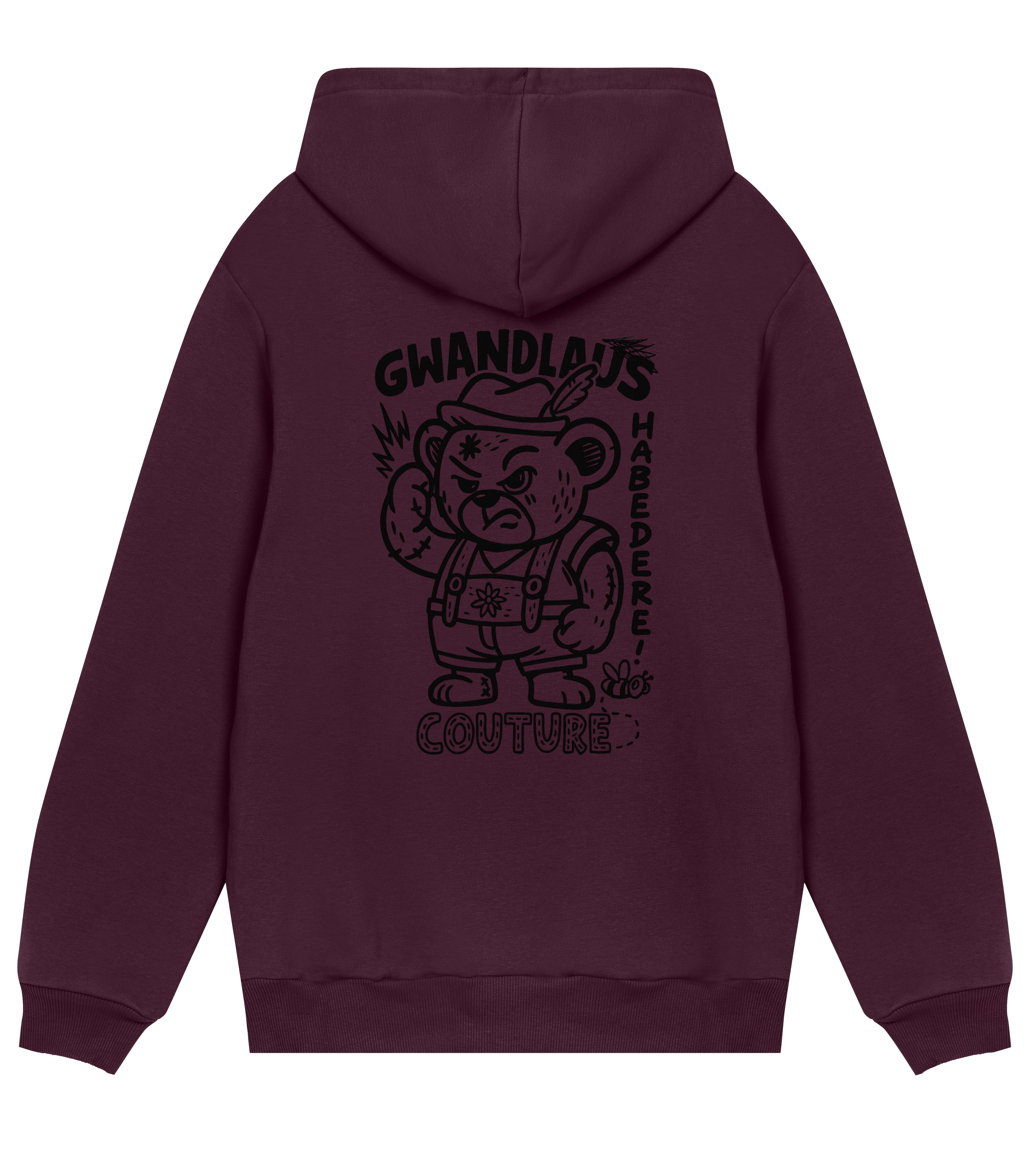 Mens Regular Hoodie Watschnbääär