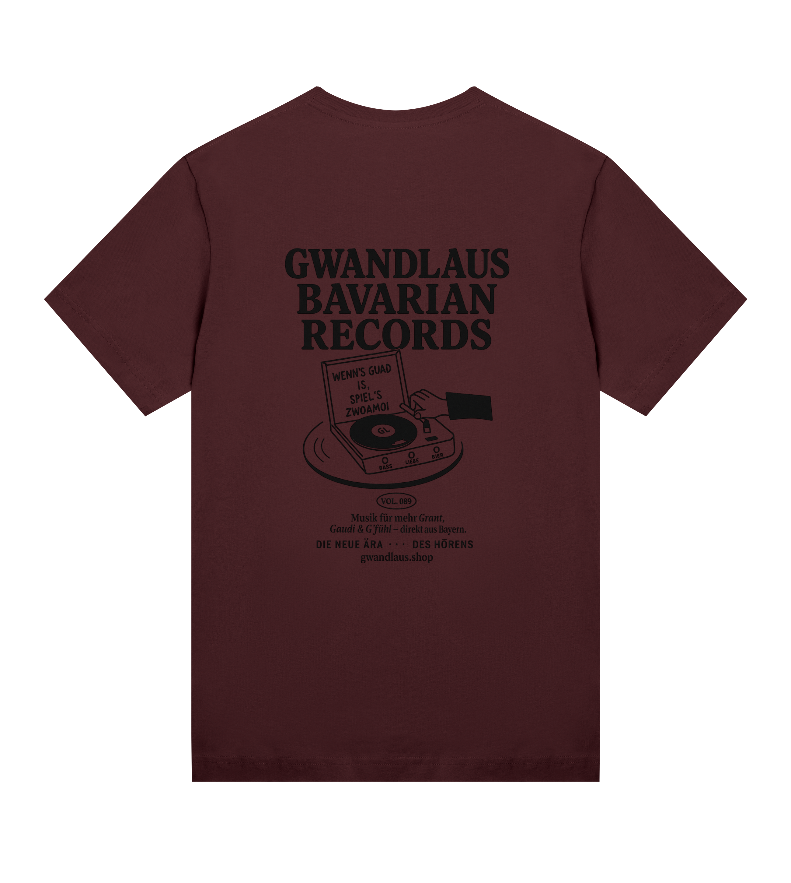 Womens Regular Tee Bavarian Records