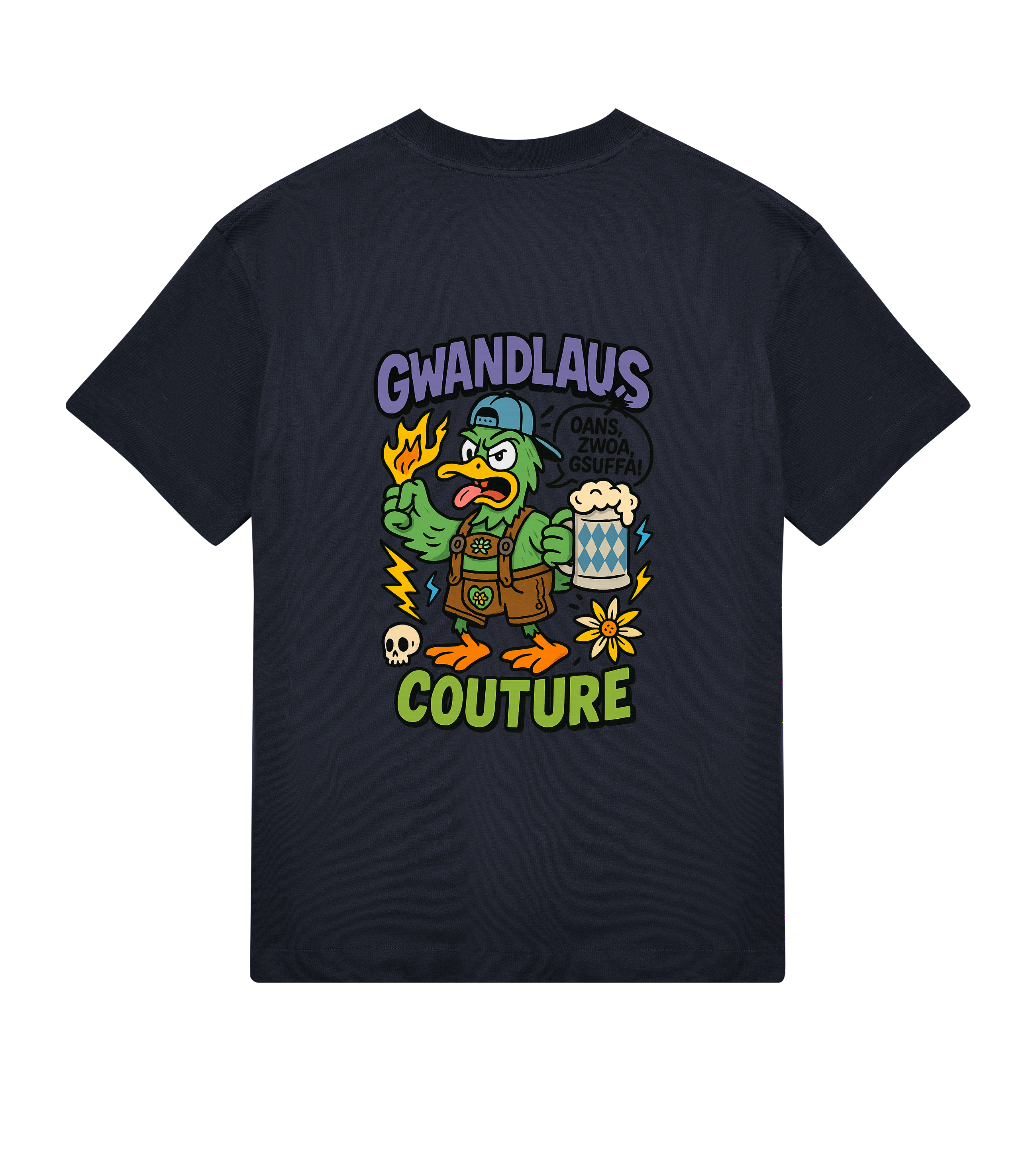 Mens Boxy Tee ENTE süß-sauer