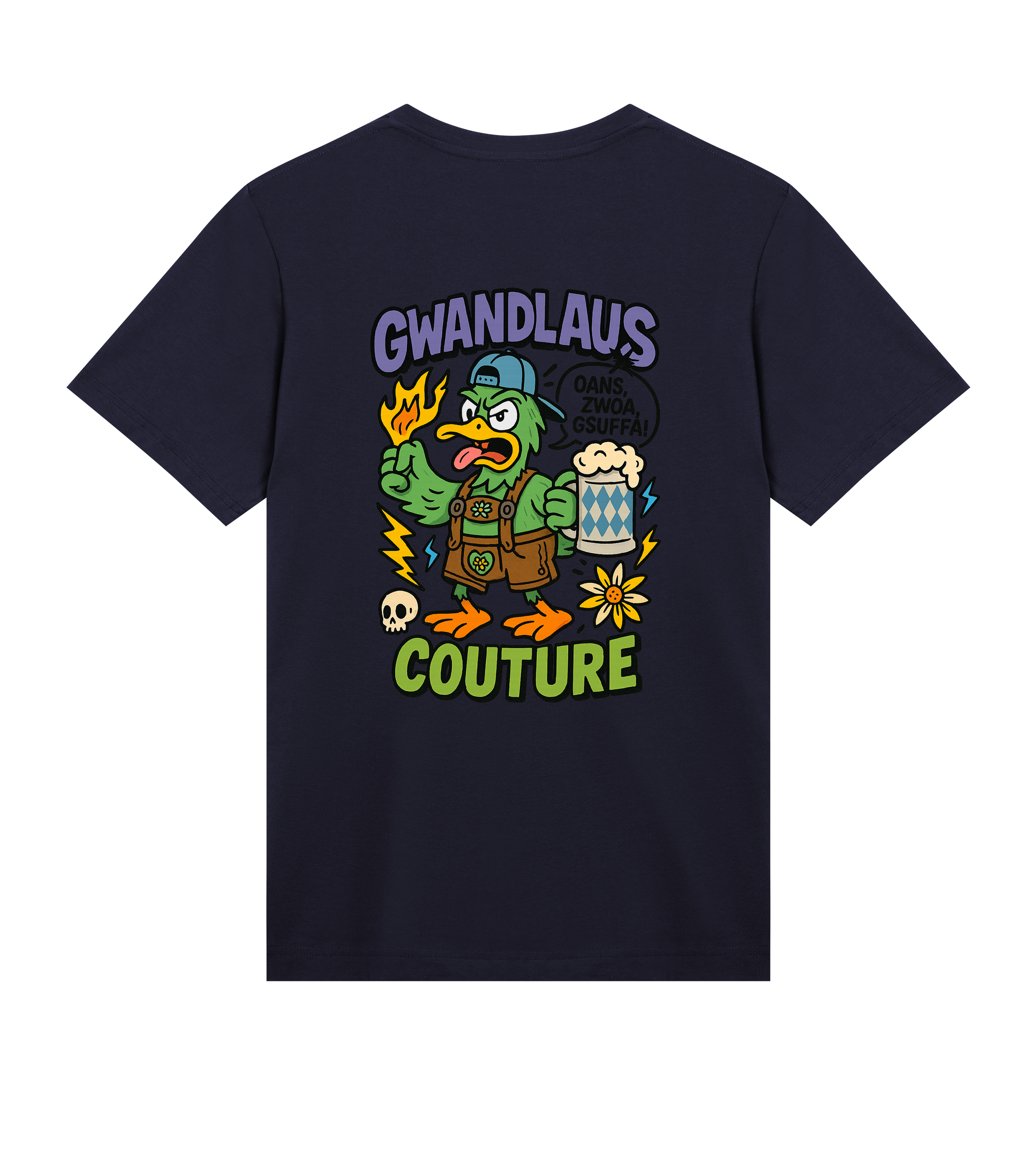 Mens Regular Tee ENTE süß-sauer