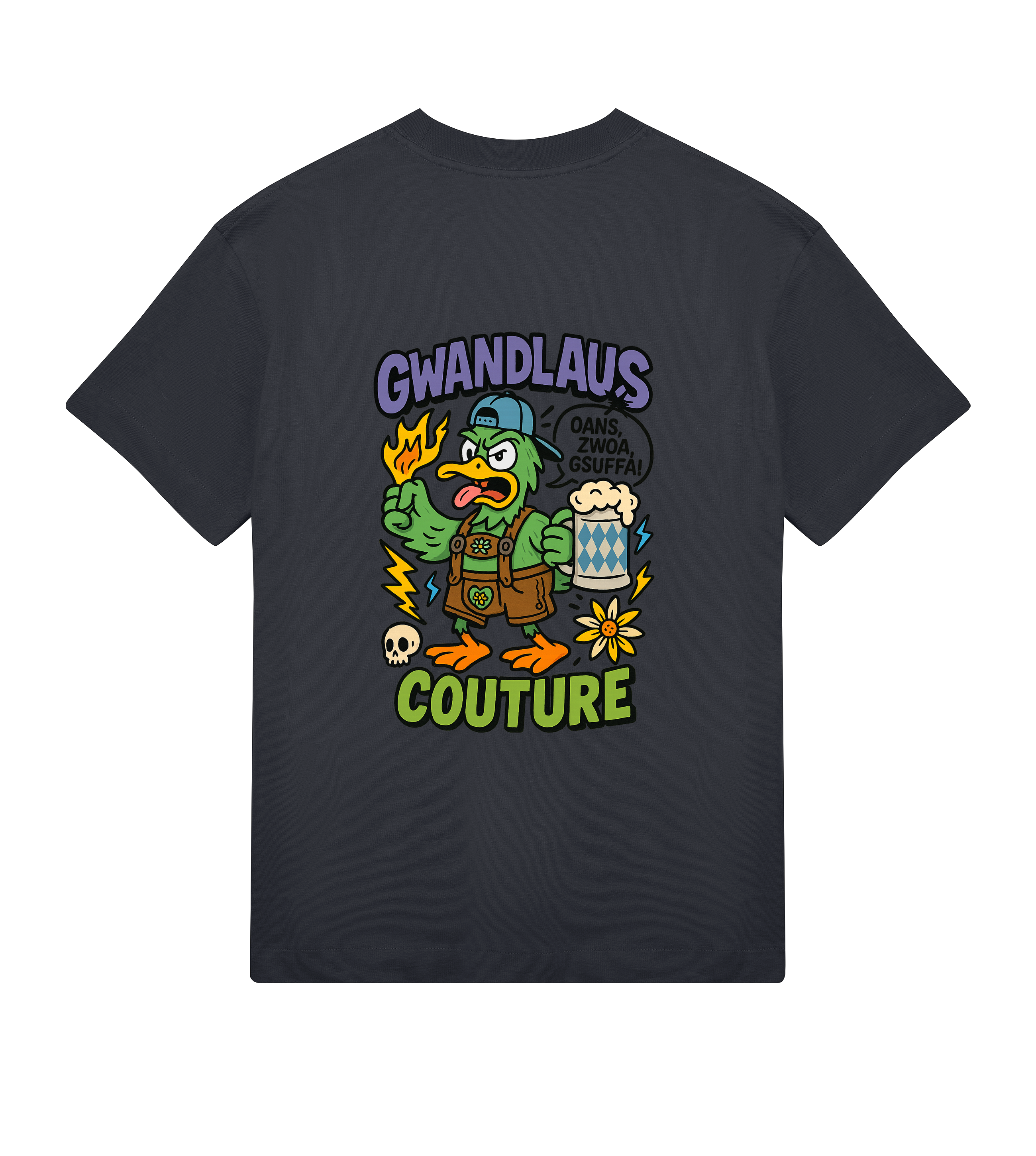 Mens Boxy Tee ENTE süß-sauer