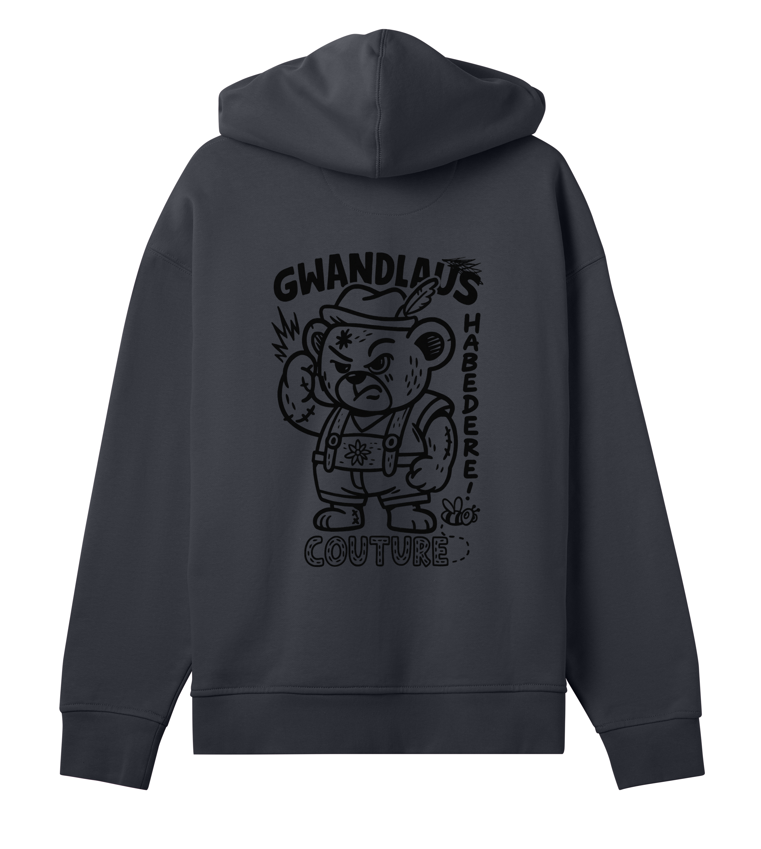 Womens Oversized Hoodie Watschnbääär