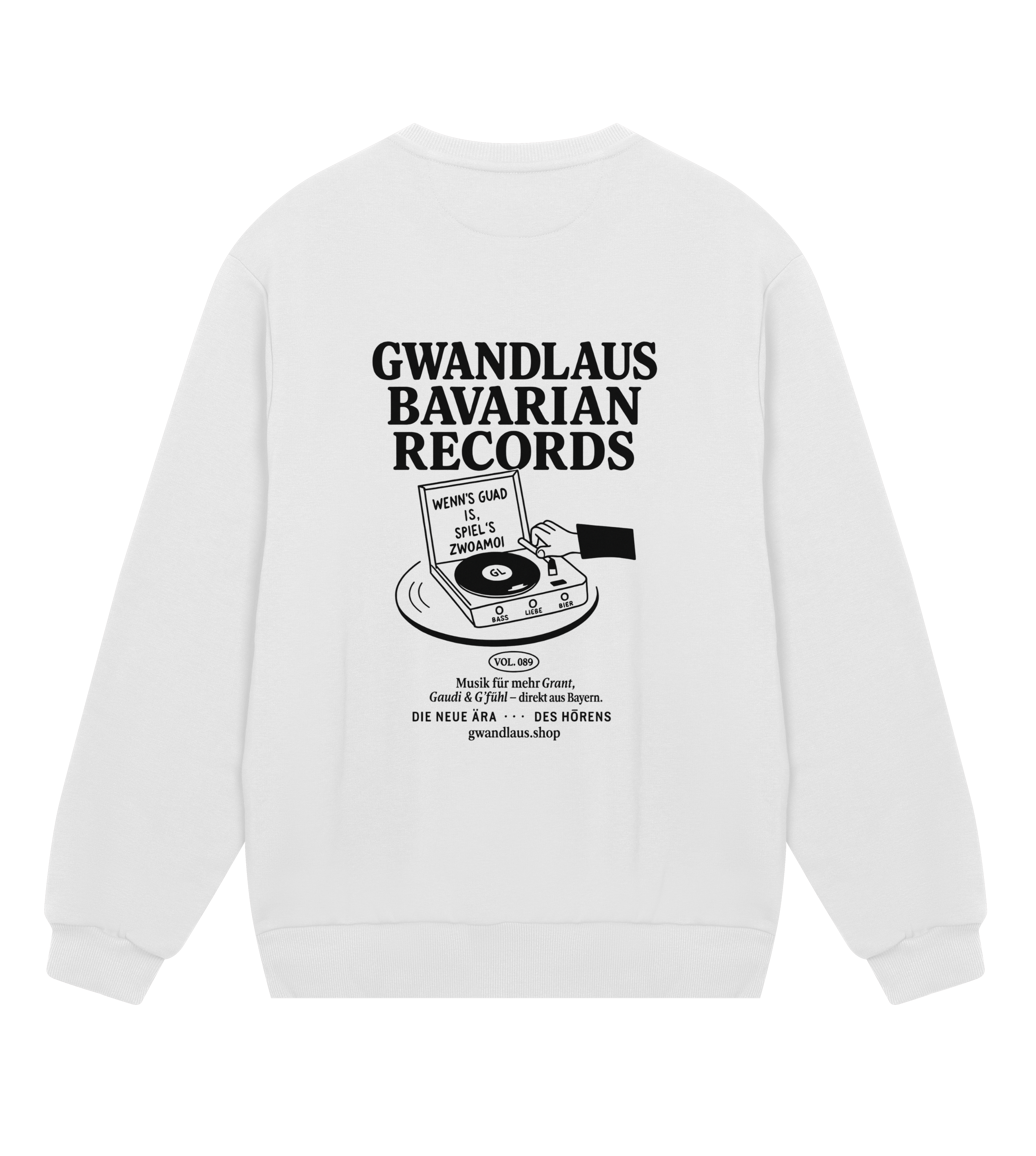 Mens Regular Sweatshirt Bavarian Records