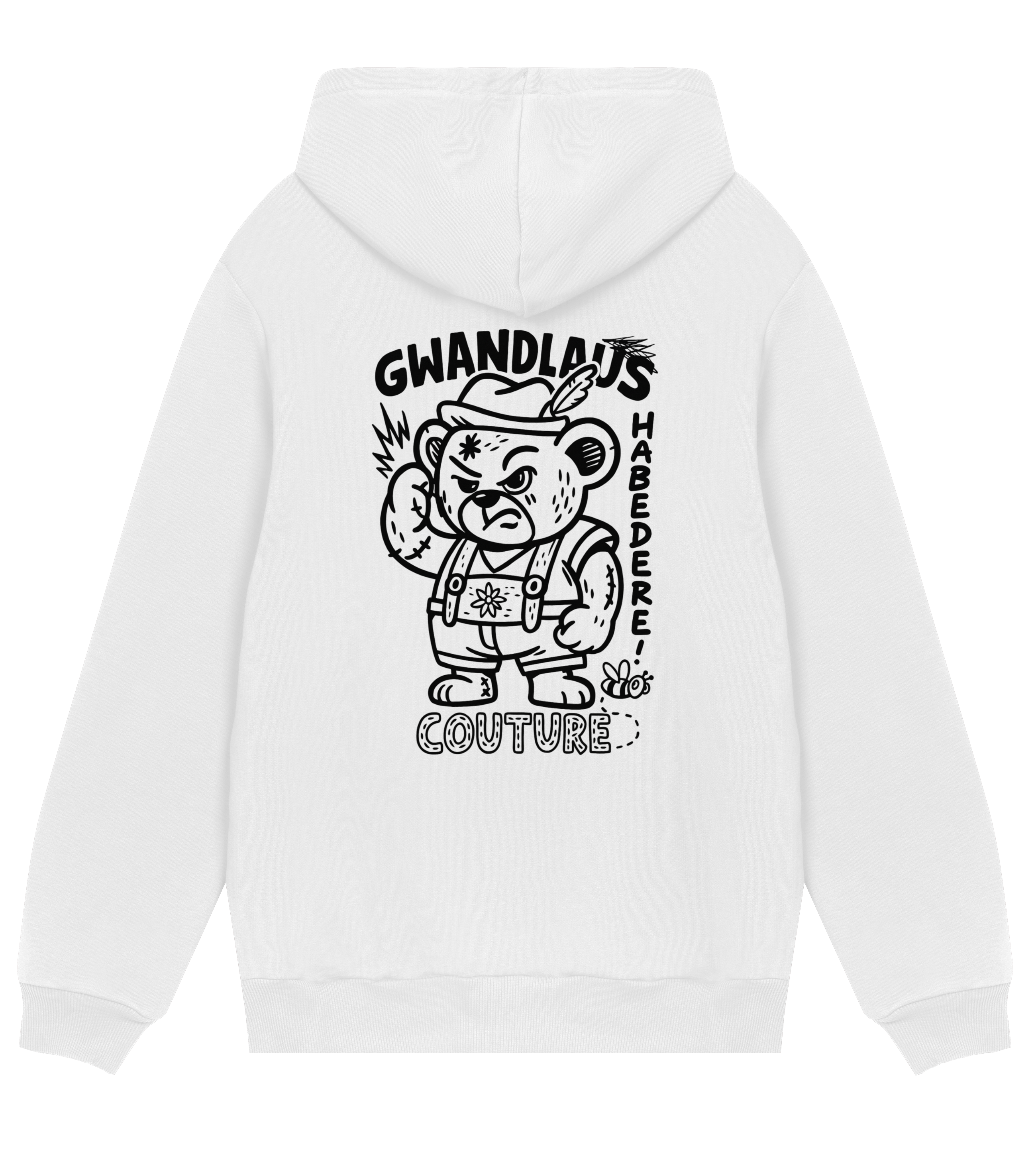 Mens Regular Hoodie Watschnbääär