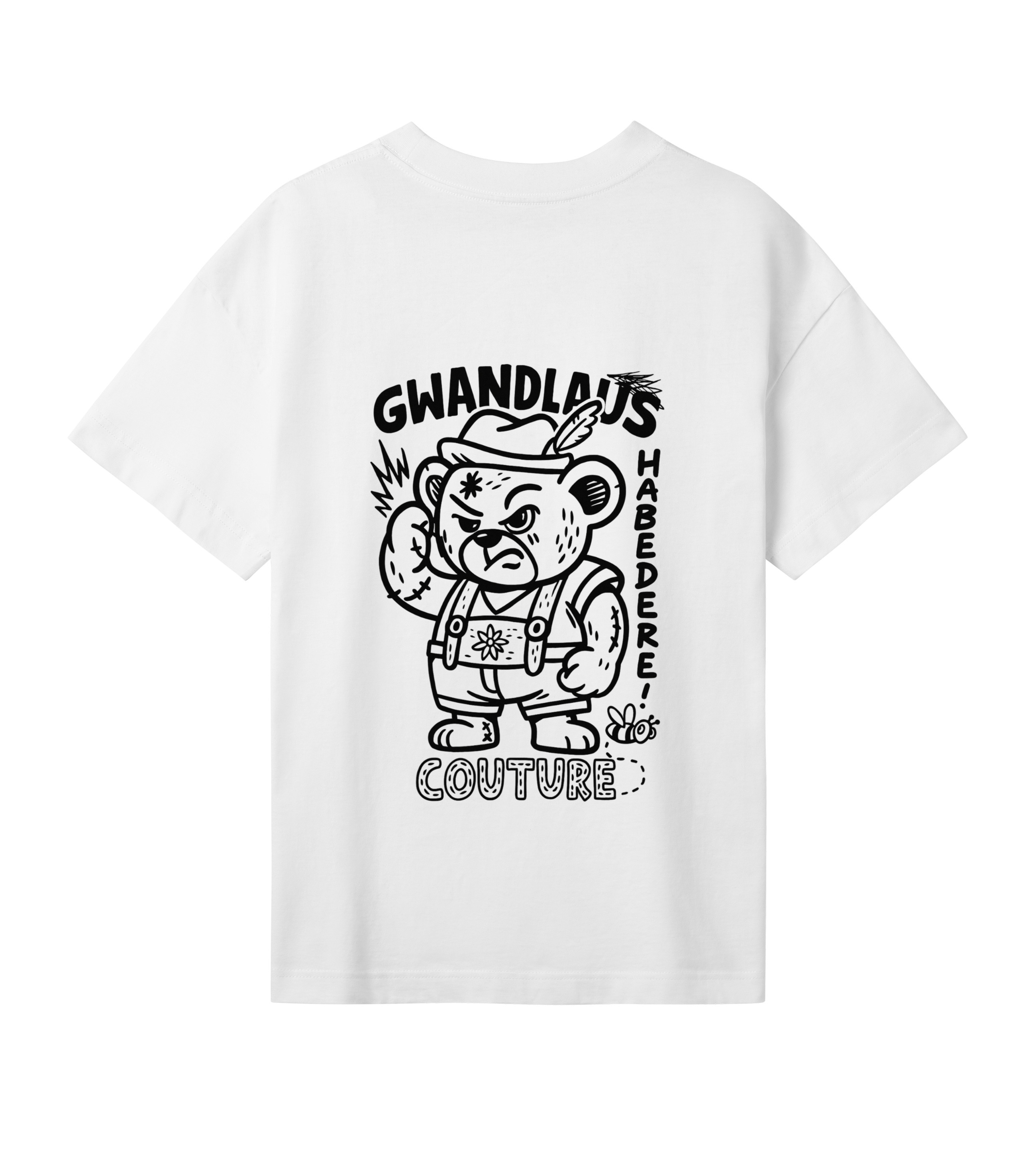 Womens Oversized Tee Watschnbääär