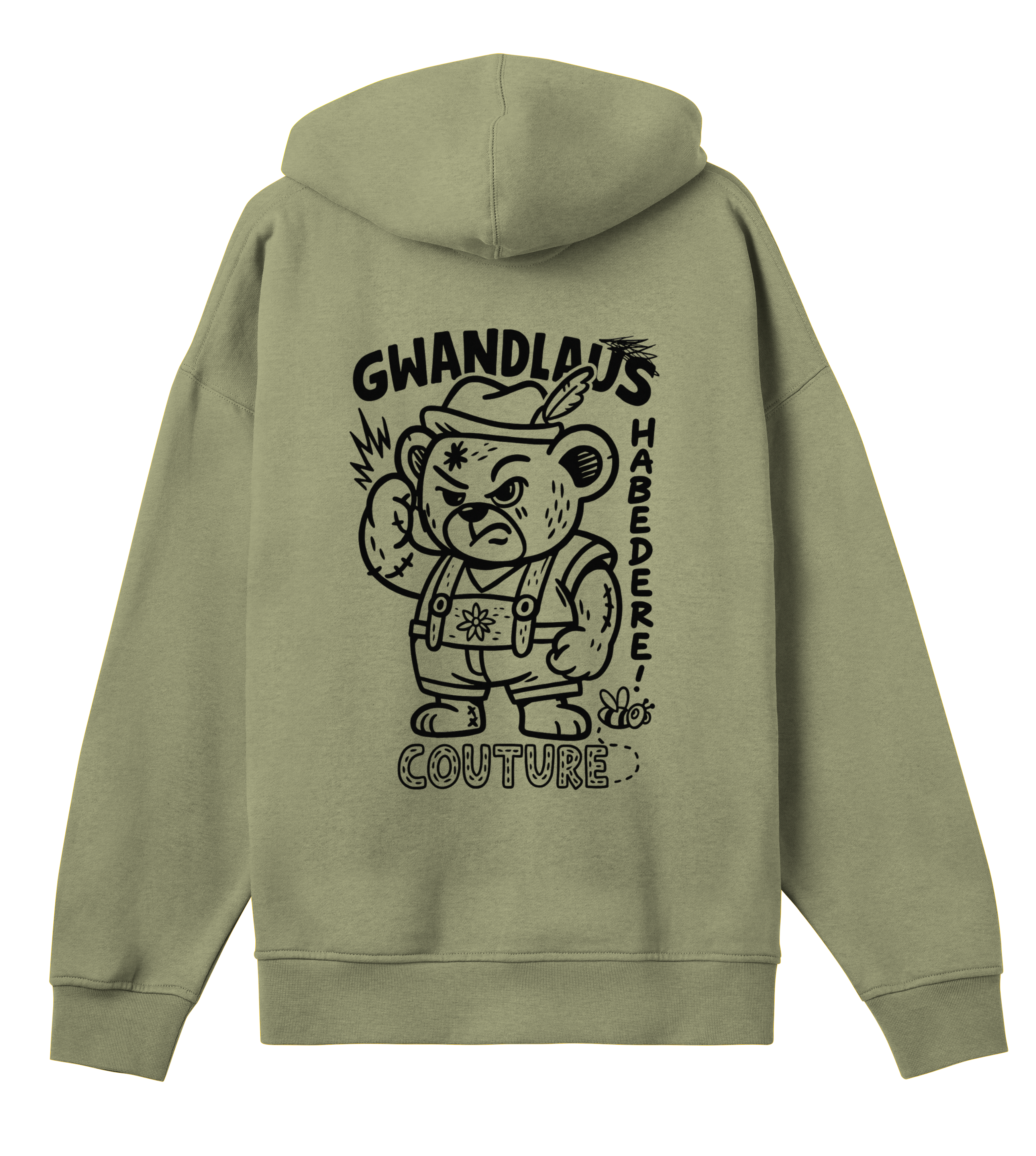 Mens Boxy Hoodie Watschnbääär