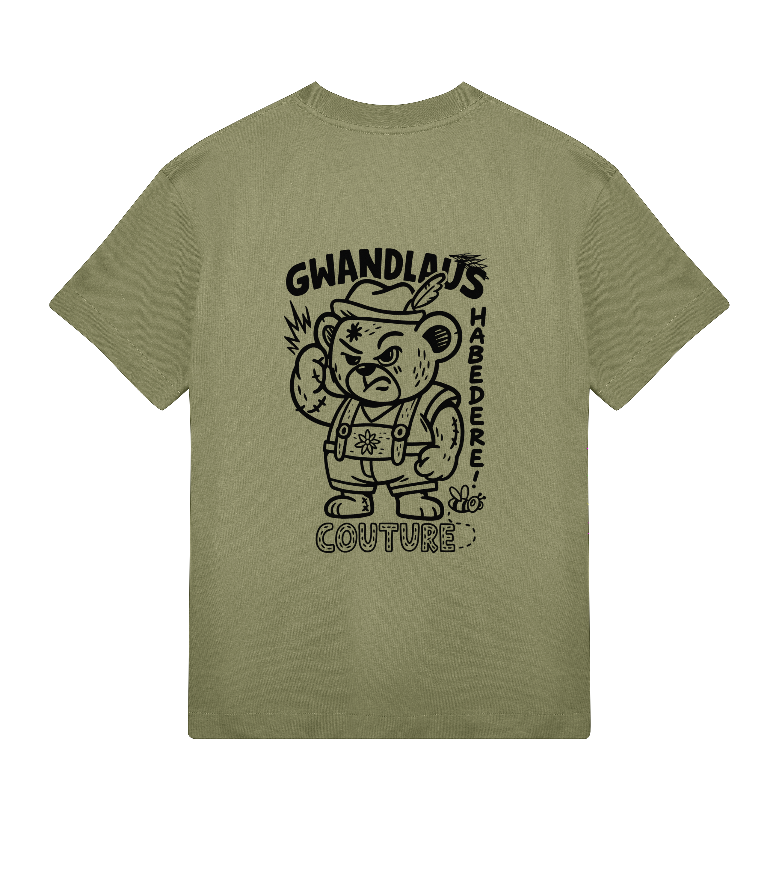 Mens Boxy Tee Watschnbääär