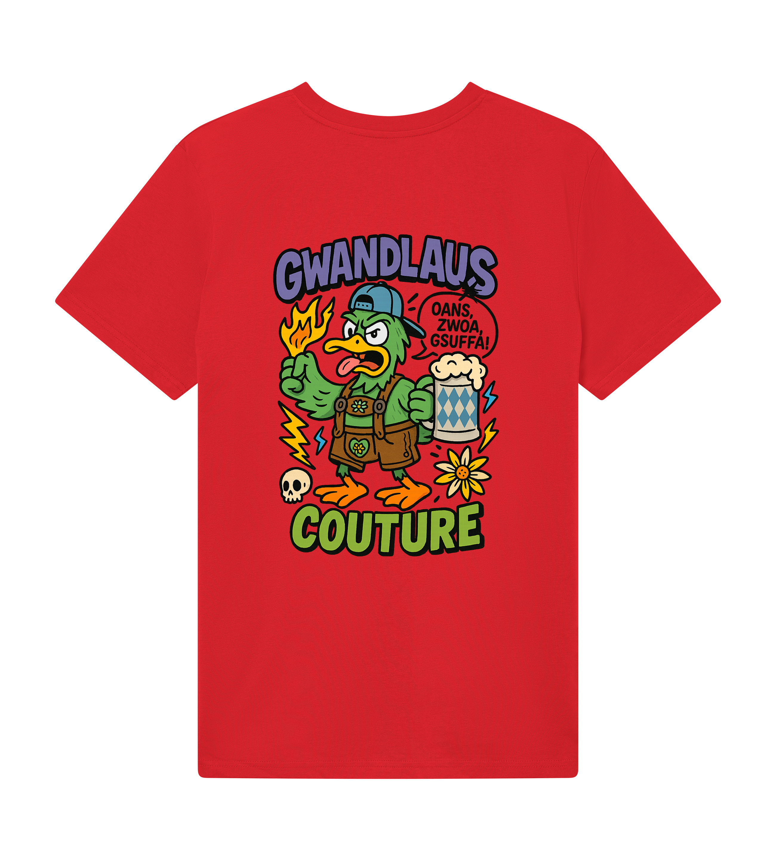 Mans Crafter Tee ENTE süß-sauer