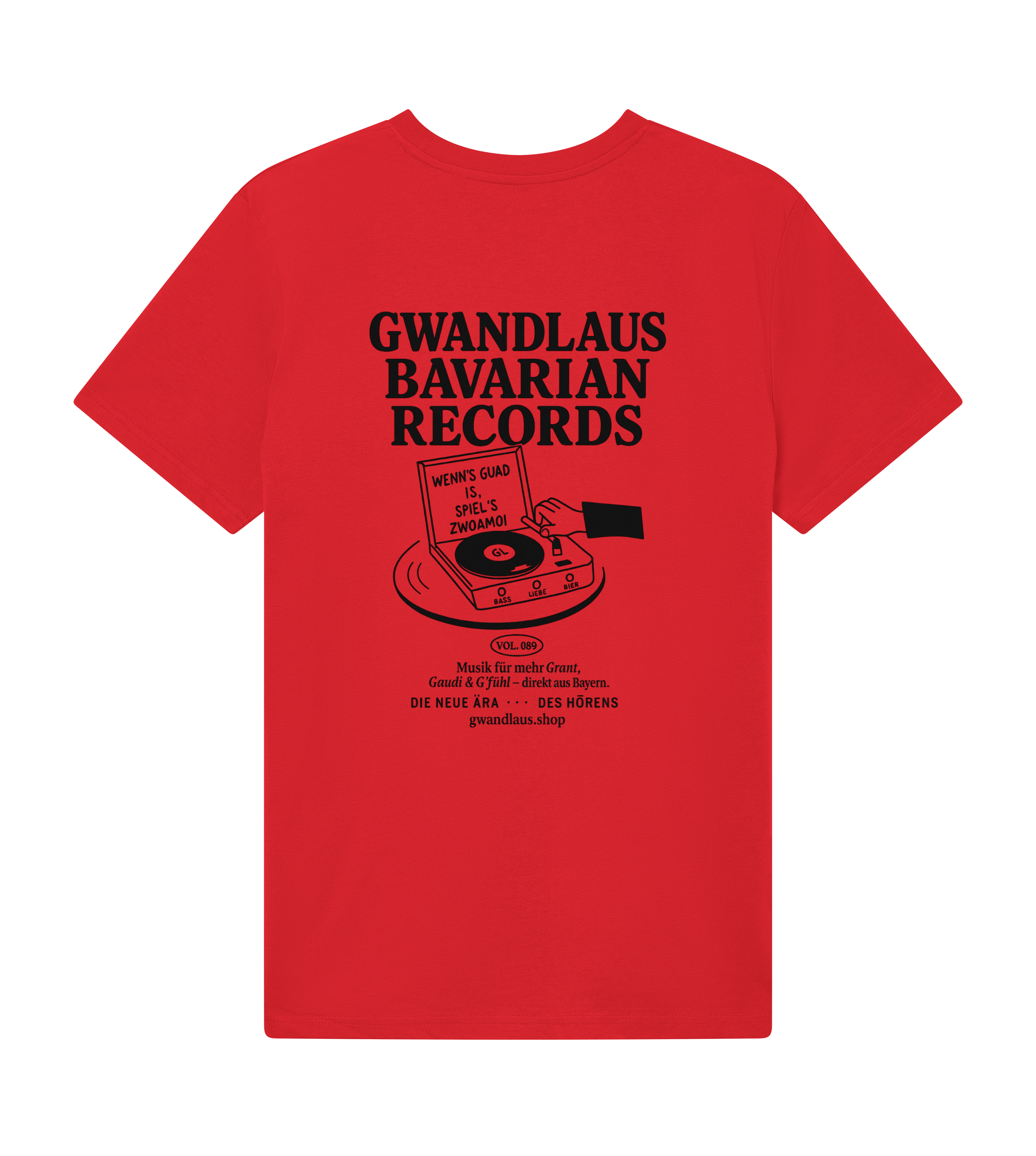 Mens Crafter Tee Bavarian Records