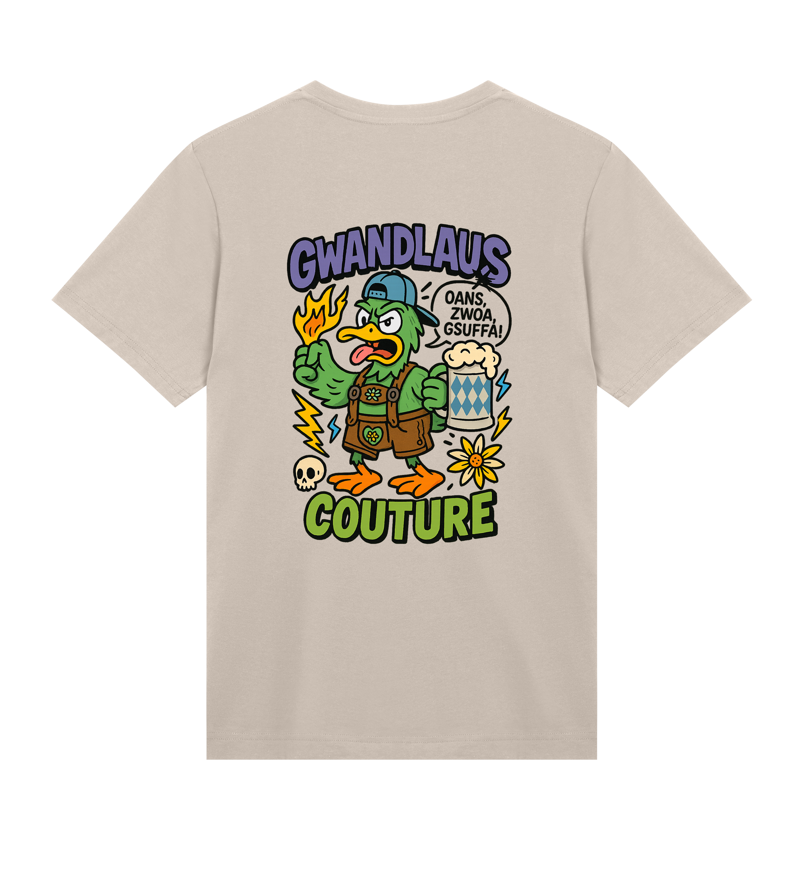 Mens Regular Tee ENTE süß-sauer