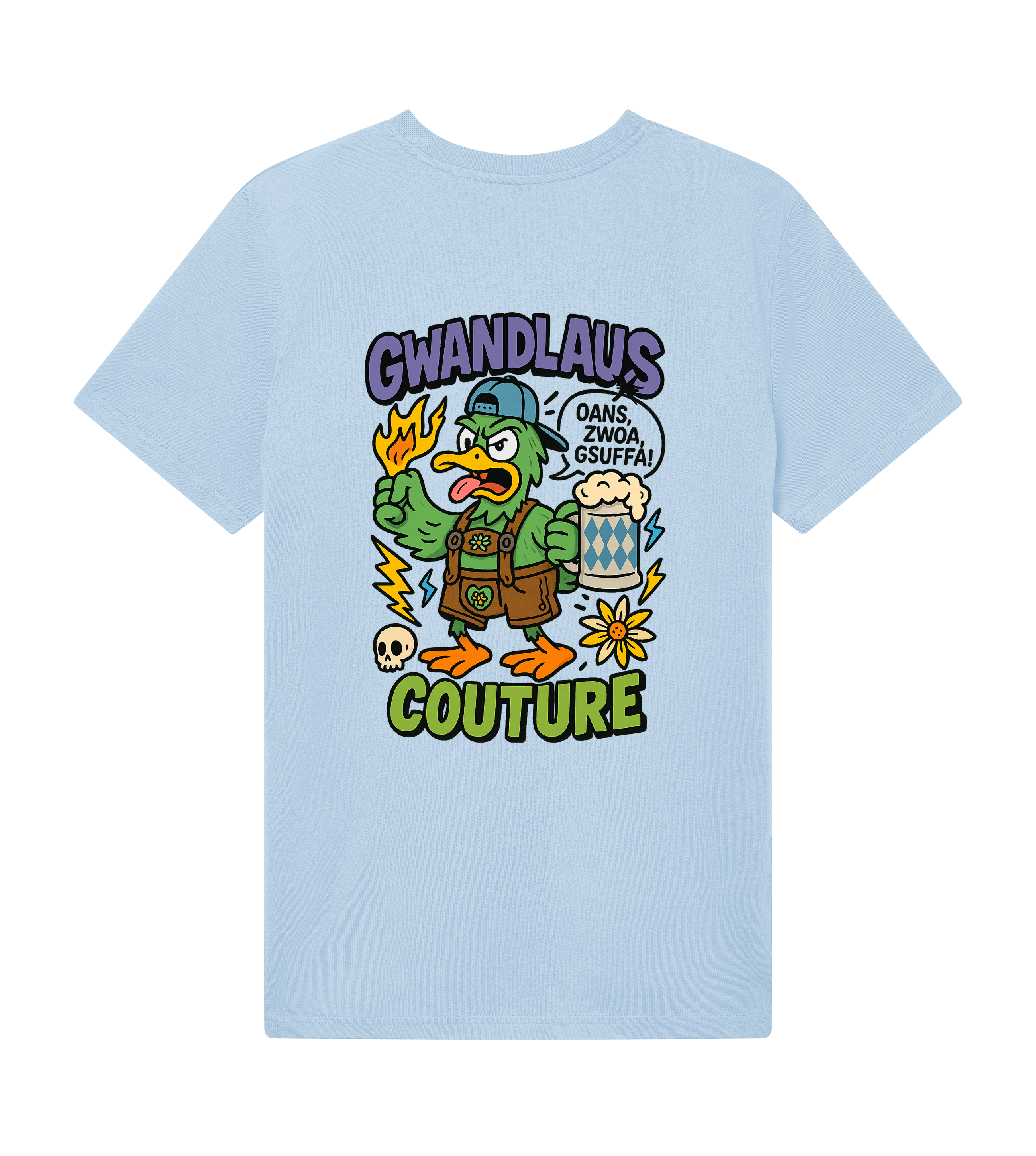 Mans Crafter Tee ENTE süß-sauer