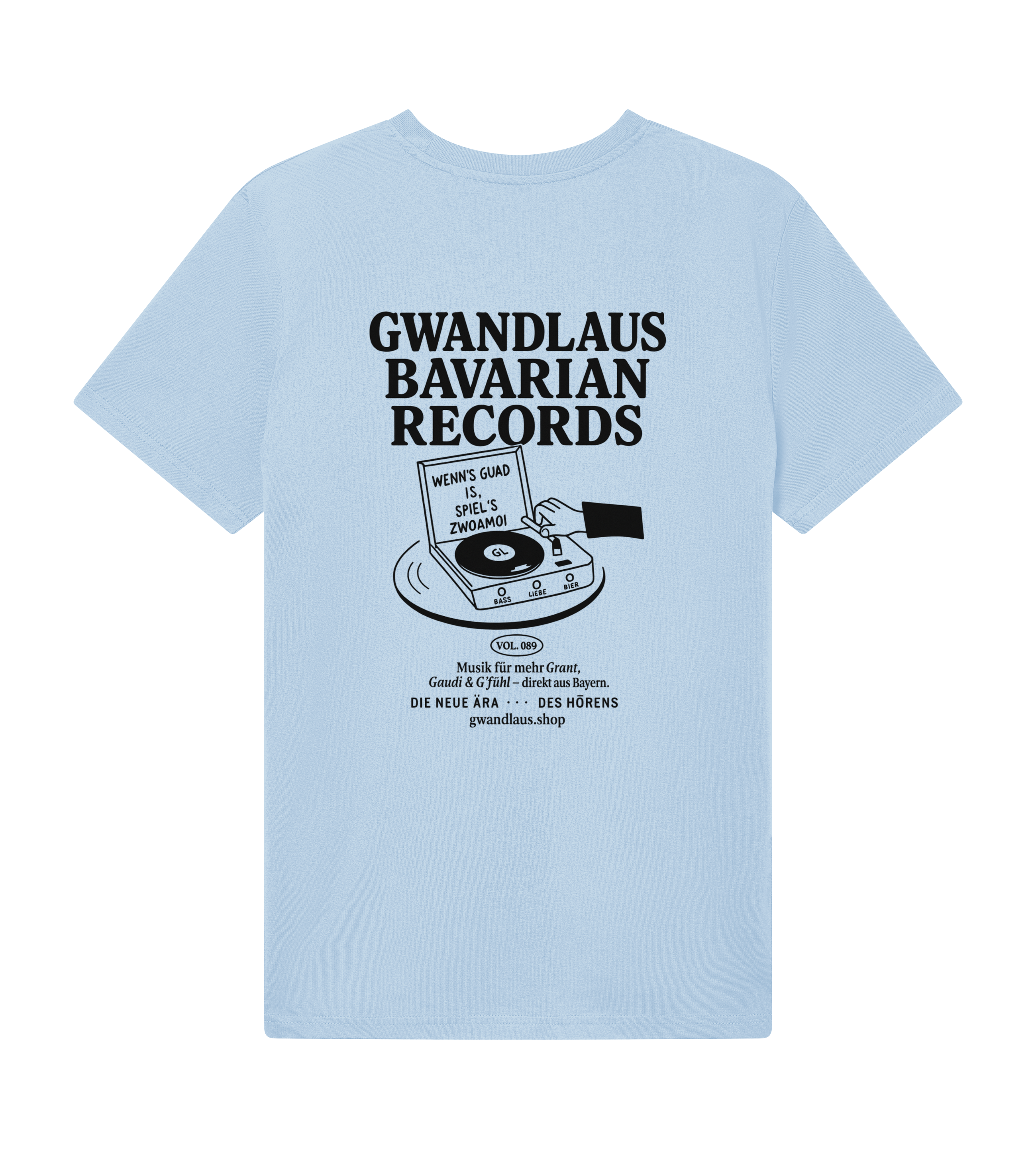 Mens Crafter Tee Bavarian Records