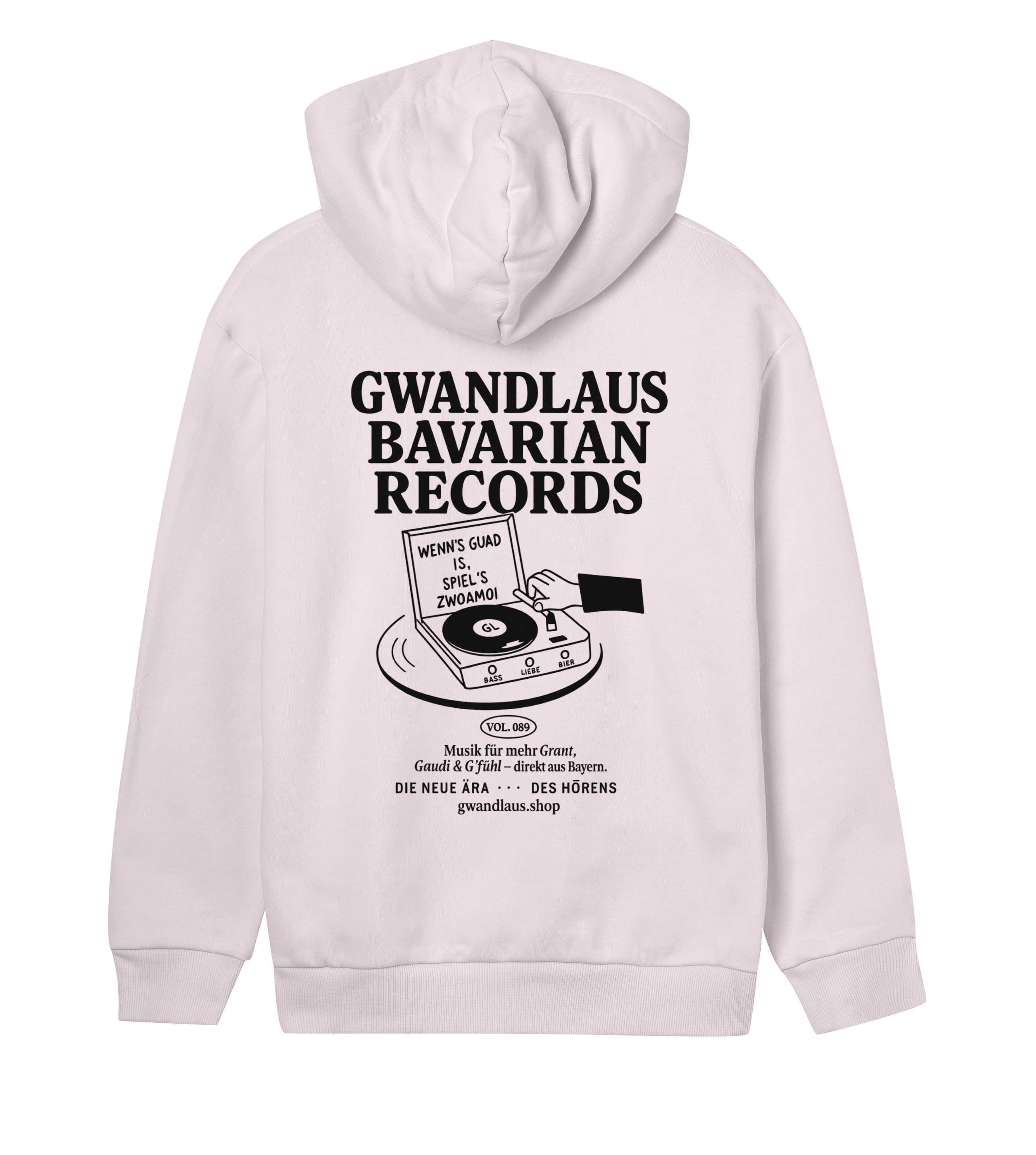 Womens Regular Hoodie Bavarian Records