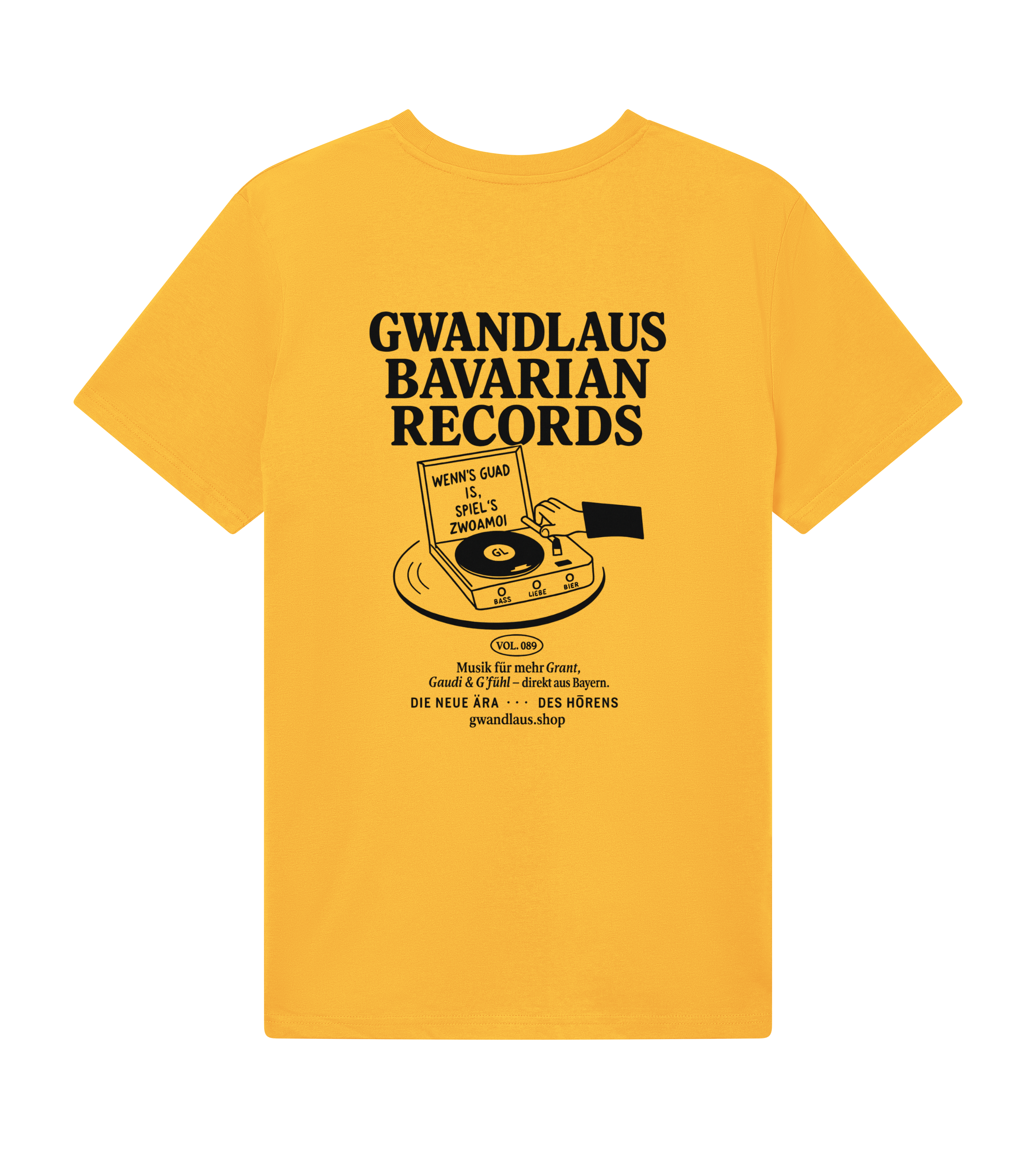 Mens Crafter Tee Bavarian Records