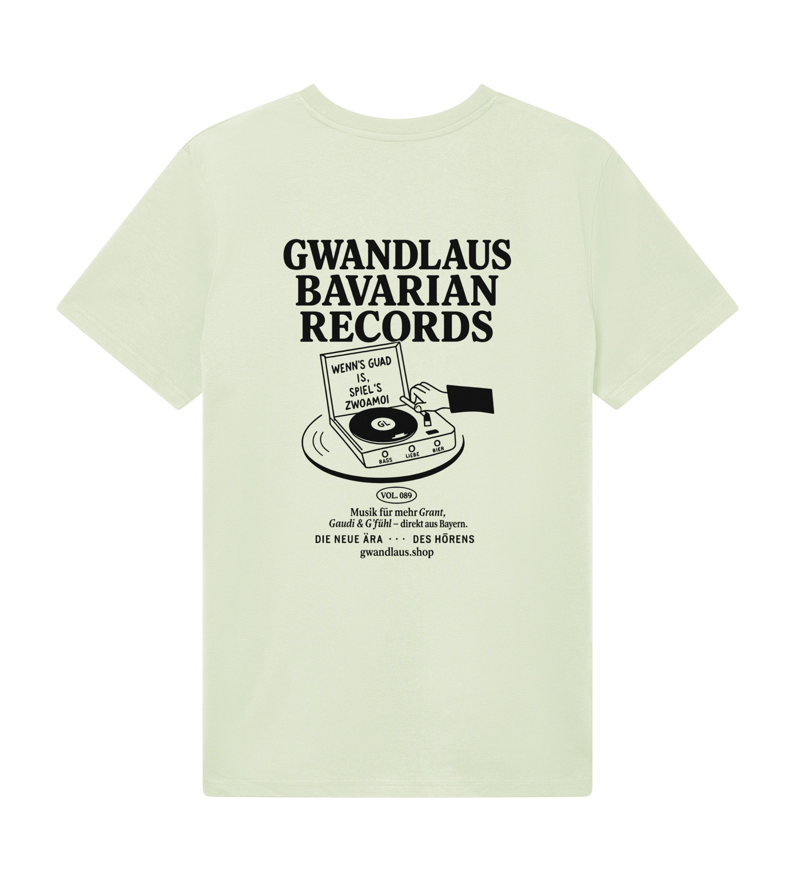 Mens Crafter Tee Bavarian Records